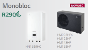 POMPA CIEPŁA LG THERMA V R290 MONOBLOC 14kW HYDRO BOX (3-fazowa)